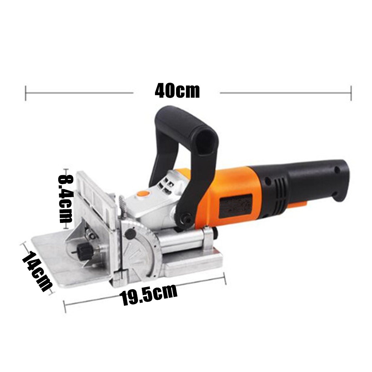 760W Woodworking Tenoning Machine Wood Biscuit Joiner Wooden Slotting Machine For Docking Board