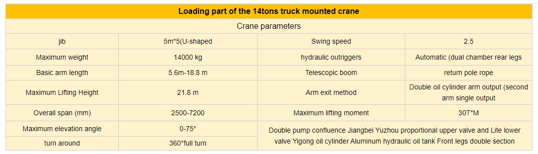 14ton TMC dongfeng