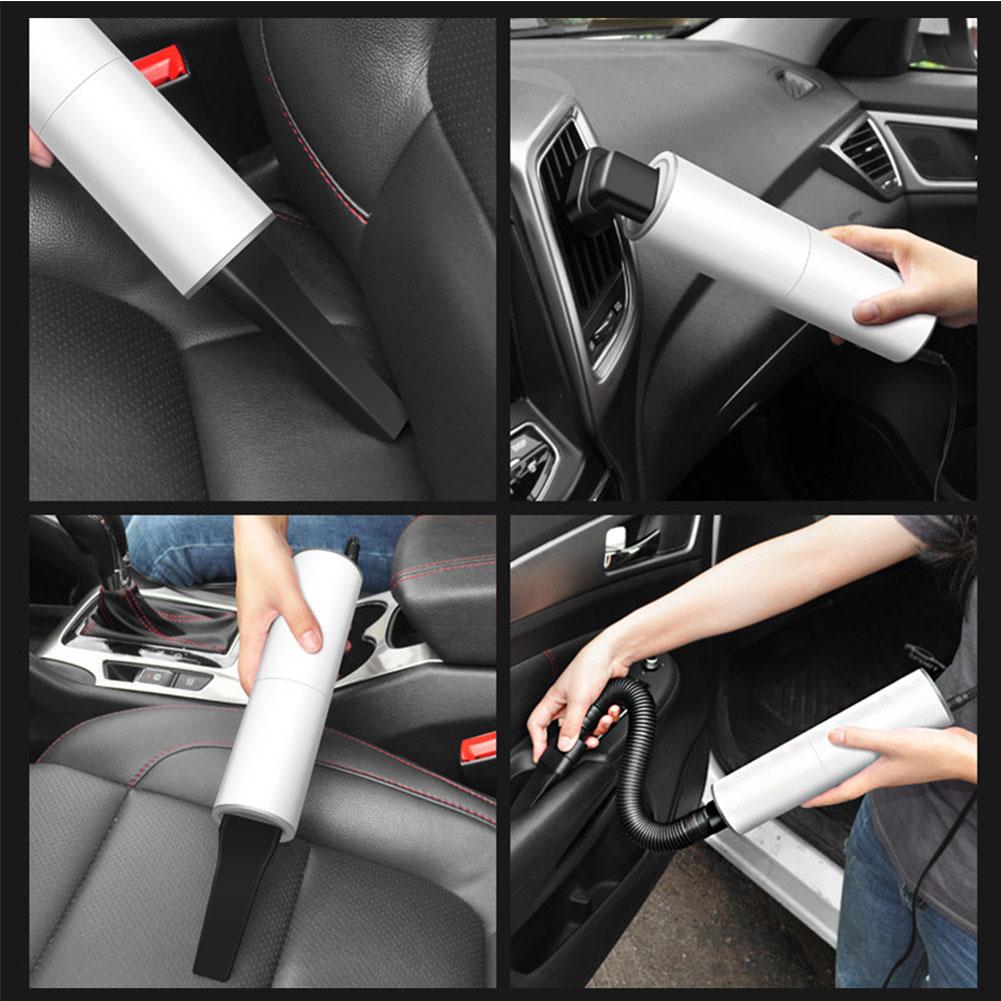 Car Mini Vacuum Cleaner Handheld Mini Vacuum Cleaner Portable 12V 120W High Power Dry And Wet Low Noise Easy Cleaning
