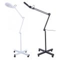 5X Magnifying Lighted Magnifier Light Floor Stand Beauty Makeup Tattoo Nail Salon Floor LED Lamp Skin Care Tool