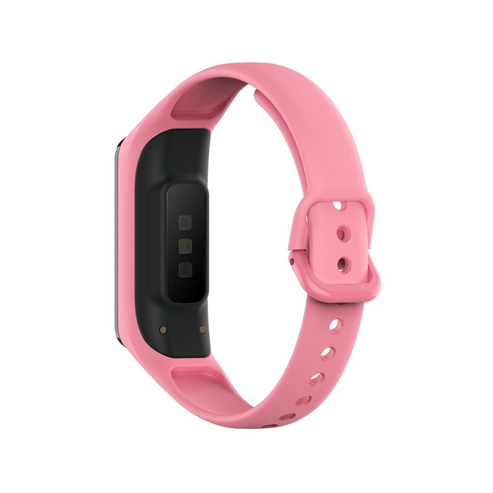 Replacement bracelet soft silicone Official Style Wristband Strap For Samsung galaxy fit 2 SM-R220 smart watch band Accessories