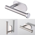 Bathroom Stainless Steel Roll Tissue Paper Holder Hanger Toilet Wall Mount Shelf Chrome Adhesive Brushed Nickel