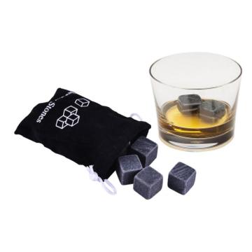 9 Pcs Sipping Whisky Stones Natural Whiskey Stones 9 Pcs Set For Whisky Stone Whisky Rock Wedding Gift Favor Christmas Granite