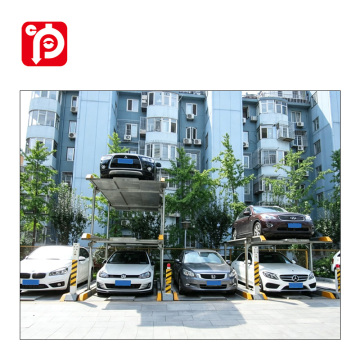 4‑Level Vertical Simple‑Lifting Parking System