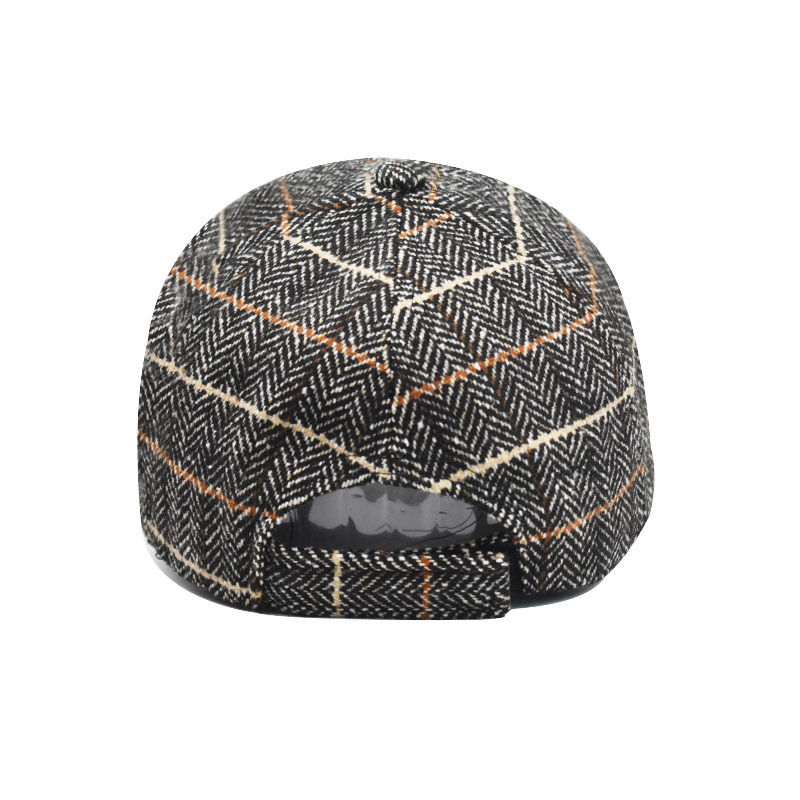 New Unisex Autumn and Winter Baseball Hat Fashion High Quality Men and Women Woollen Fabric Cat Young people Outdoor sport Caps