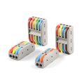 Boxed Wire Connectors Push-In Conductor Terminal Block PCT-222 SPL-2/3 2/3/4/5 Pin universal Cable Splitter Electrical Connector