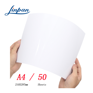 50Sheets Glossy A4 Photo Paper for Inkjet Printer Paper Imaging Supplies Printing Paper Photographic Color Coated