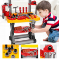 Kids Toolbox Kit Educational Toys Simulation Repair Tools Toys Drill Plastic Game Engineering Pretend Play Toys Gifts For Boy