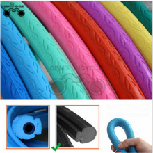 colored fixed gear bike tires solid noninflatable tire