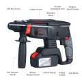 Impact Drill Brushless Heavy Duty Hammer Drill SDS-plus Adjustabl Grip 980 RPM Cordless impact Drill Demolition Kit Power Tools