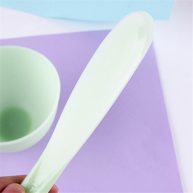 Face Mask Mixing Bowl Set DIY Facemask Mixing Tool Kit With Silicon Face Mask Brush Facial Mask Bowl Brush Stick Spoon TSLM1