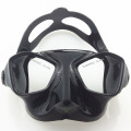 Extreme low volume spearfishing mask black silicon freediving mask top spearfishing and dive gears tempered scuba mask diving