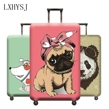 Elasticity Animal pattern Luggage cover Suitcase cover Used for 18-32 inch Luggage Protective Covers Travel accessories