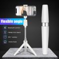 2020 New Three-in-one selfie stick with a tripod wireless bluetooth phone holder, suitable for iPhone,for Huawei,for Samsung