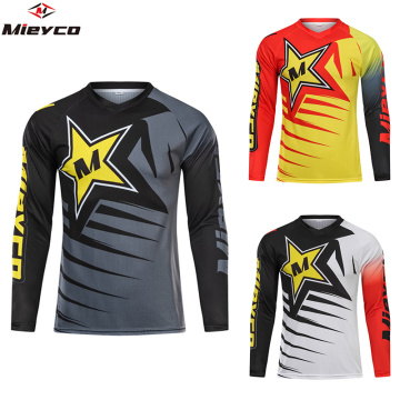 Mieyco Downhill Jersey Camisa Ciclismo Fiets Shirt Racing Rower Sport Vtt Clothing Maillot Ciclismo Hombre Jersey Mujer MTB