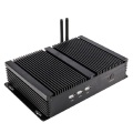 Topton Industrial Fanless Mini PC Intel i7 10510U i5 8265U 2*DDR4 M.2 NVME+MSATA+2.5''SATA 2*COM HDMI VGA WiFi Rugged Computer