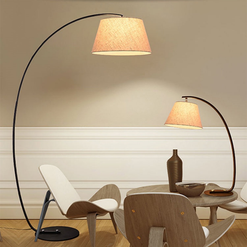 minimalist-interior-design-linen-floor-lamp