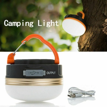 DC 5V 1A LED Camping Light USB Rechargeable Bulb for Outdoor BBQ Hiking Tent Lamp Portable Lanterns Emergency Lights