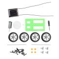 Novelty Power Mini Solar Car Toys For Kids DIY Assembled Energy Solar Powered Toy Car Robot Kit Set Children Educational Toys