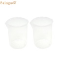 My House 2019 Cute New 50mL Graduated Beaker Clear Plastic Measuring Cup for Lab 2 Pcs