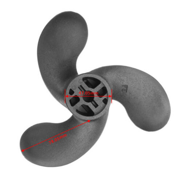 For Tohatsu 3.5HP Outboard Propeller Replacement 1pc Nylon Black 47.05mm*78.05mm Accessory Tools Marine Durable Useful