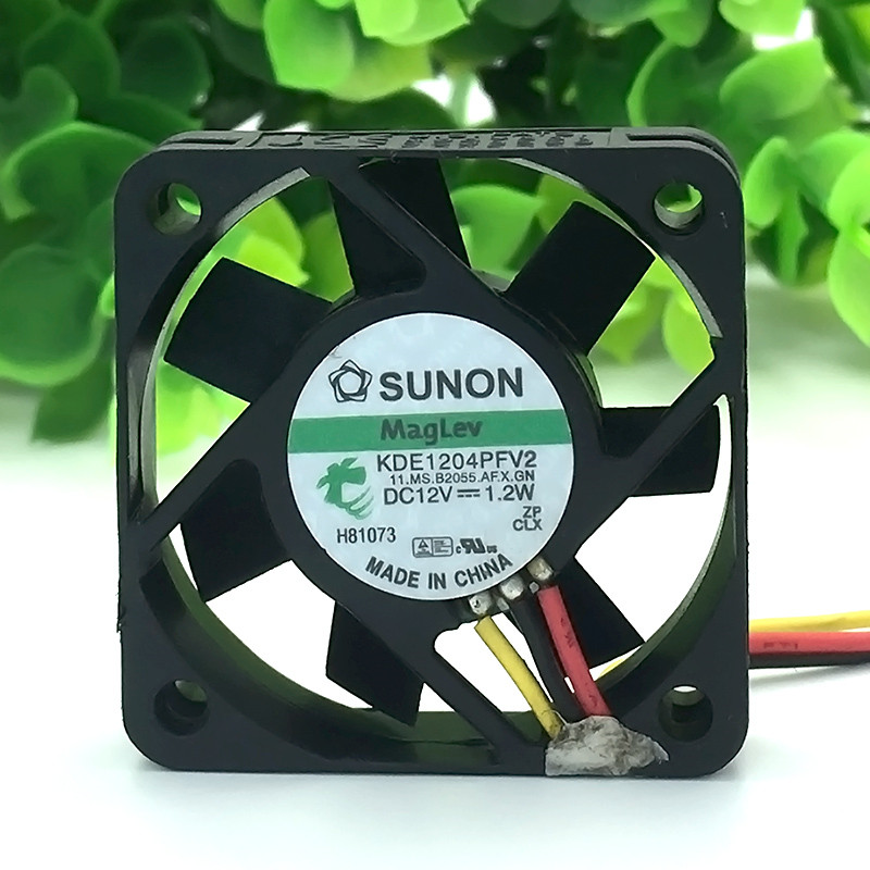 10pcs Fan KDE1204PFV2 4CM 40*40*10MM 4010 12V 1.2W Support velocimetry Maglev+VOPT Silent cooling Fan blower