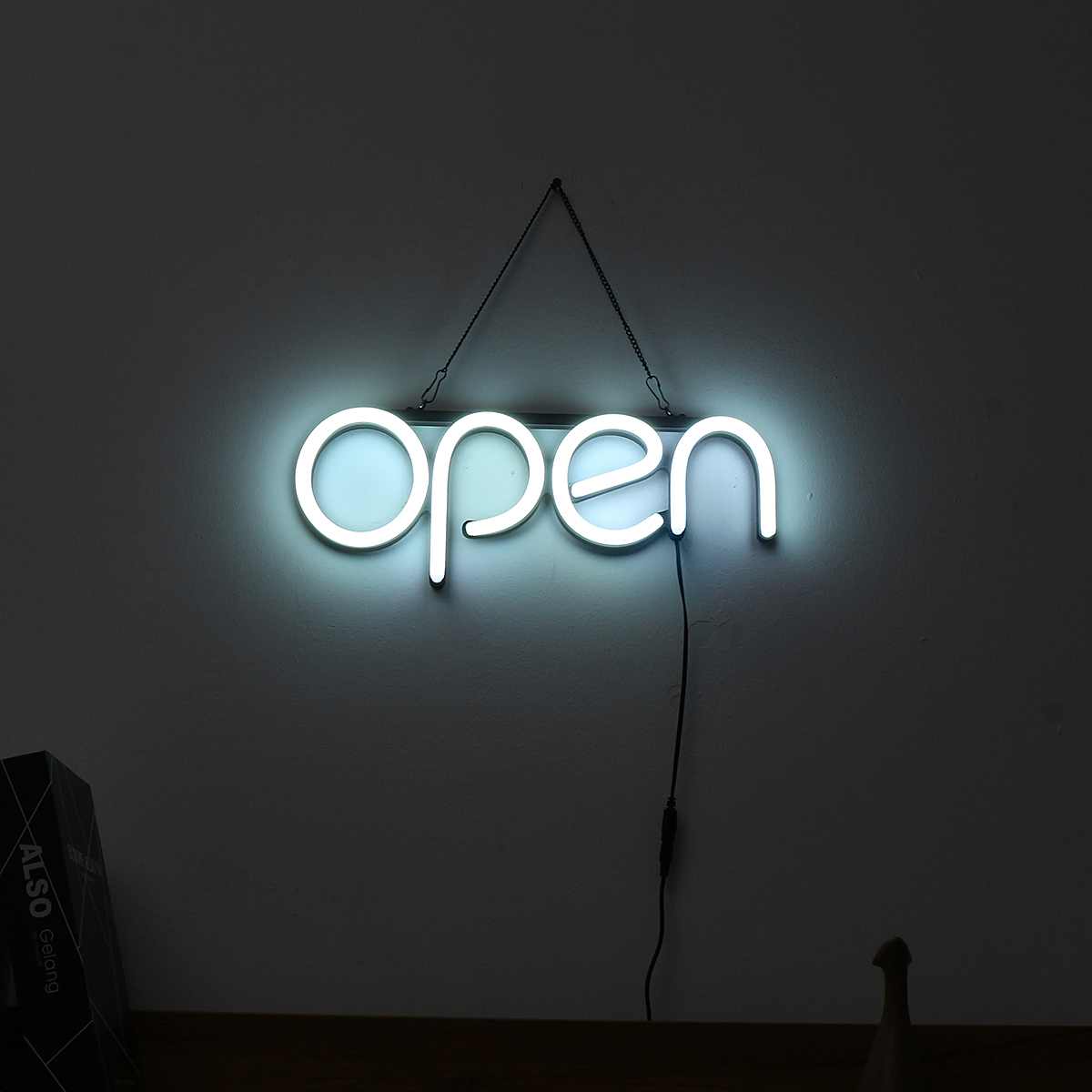4 Style OPEN Neon Sign Light Beer Pub Party Home Room Wall Decoration 100-240V LED Neon Open Sign Light