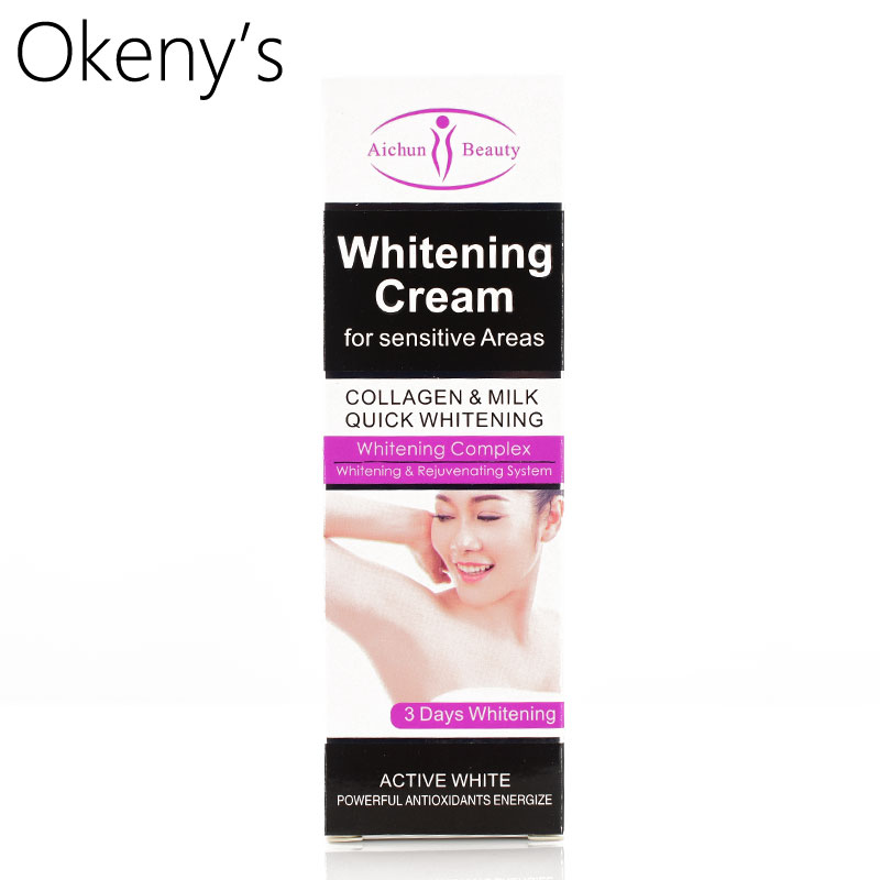 Aichun Beauty Body Creams Armpit Whitening Cream Between Legs Knees Private Parts Whitening Formula Armpit Whitener Intimate