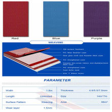 new design weaving surface pattern PVC floor