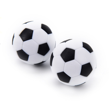 4 Pcs 32mm White Black Plastic Soccer Table Foosball Ball Football Mini Ball Soccer Round Indoor Games Machine Parts hot sale