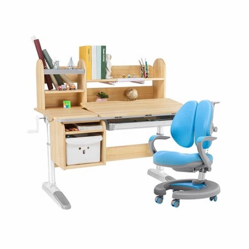 Quality study table and chair wayfair for Sale