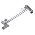 11" Solid Brass Extension Shower Arm Connecting Rod Height Angle Adjustable Wall Arm Bathroom Fixture Accessories