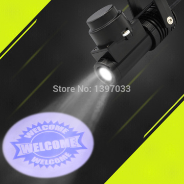 Store Restaurant Welcome Sign Projector Lamp Support Customized Logo Advertising Night Light EU/US Plug Rotate Projector Lamp