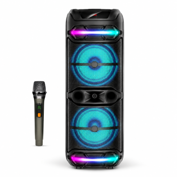 Wireless Party Speaker with Built-in Microphone