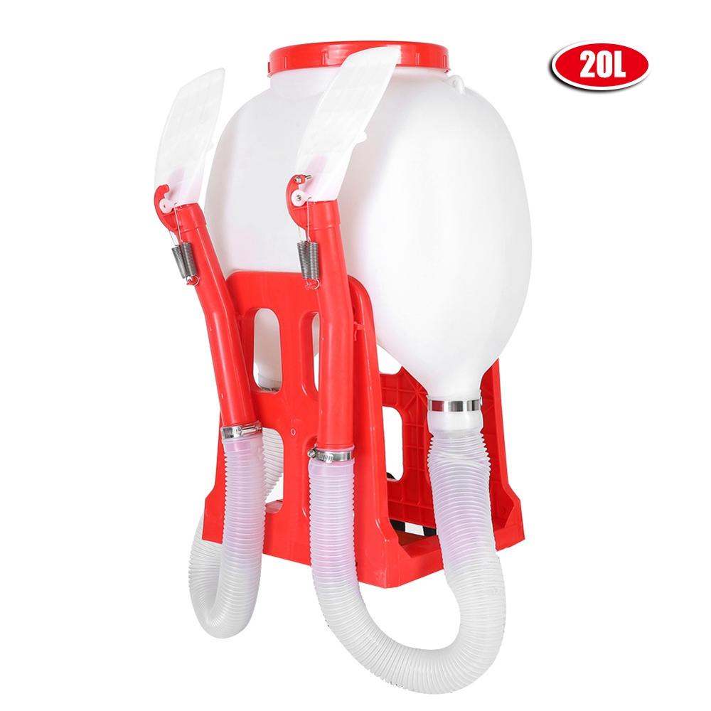 20L Large Capacity Manual Seed Spreader Backpack Fertilizer Spreader Garden Seeding Tool Suitable for fertilizing lawn, wheat