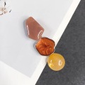 1Pcs Natural Shaped Irregular Barrettes Gold Rim Shell Charms Hairpins For Women Jewelry Making DIY Hair Accessories 3 Colors