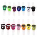 Wholesale Hot Digit Digital LCD Electronic Golf Finger Hand Ring Knitting Row Tally Counter TALLY Pedometer Random Color