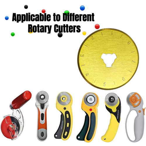 28mm Titanium Coated Rotary Cutter Blade Supplier, Supply Various 28mm Titanium Coated Rotary Cutter Blade of High Quality