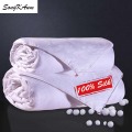 SongKAum high quality 100% Mulberry Silk Quilt Duvets four seasons Keep warm Comforters 100% Cotton Cover King Queen Full Size