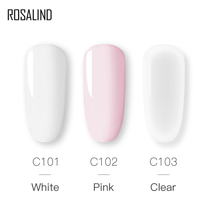 ROSALIND Acrylic Powder Set Dipping Carve Crystal Powder Gel For Nail Extension Builder Tools Manicure Set Acrylic Nail Kit