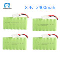 2/3/4pcs 8.4V 2400mah rechargeable battery 8.4 v AA nimh for RC car boat track guns remote control electric toys NI-MH battery