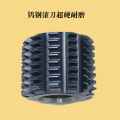 M0.4 Carbide small module gear hob integral tungsten steel hob super hard wear gear cutter outside diameter 25 inner hole 8