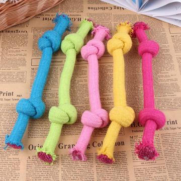 Wholesale Dog Toys Colorful Smart Cute Dog Rope Toys 16cm 26cm Braided Pet Toys for Dog Training Products for Small Large Dogs