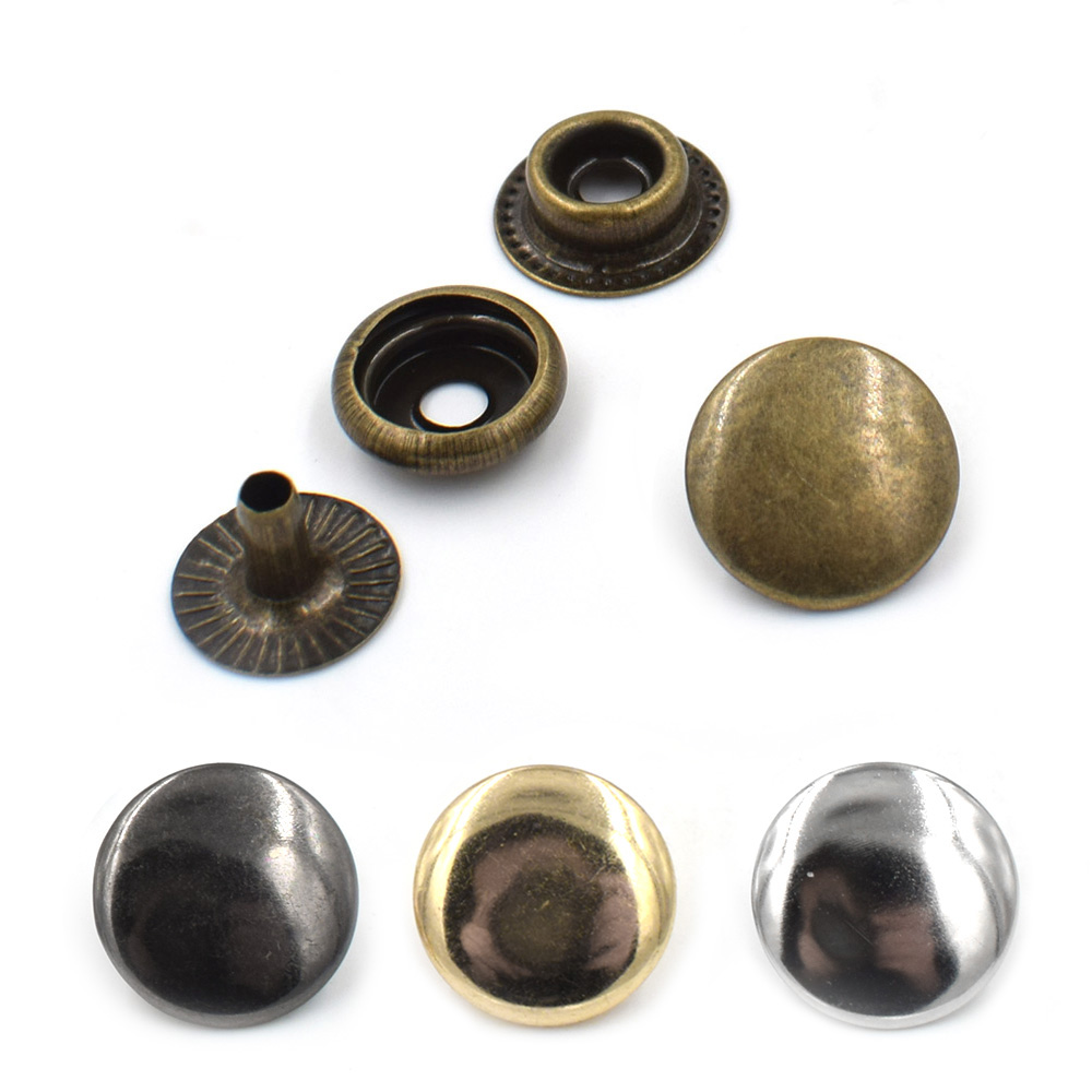 50 sets per pack.Button.Metal snap rivet.Clothing & Accessories. Sewing repair.Metal buttons. Metal buckle combination.