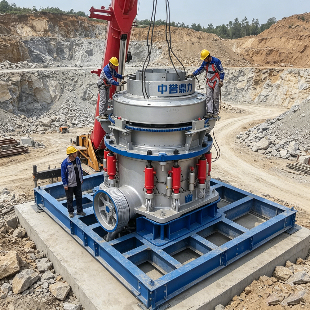 tertiary crushing cone crusher