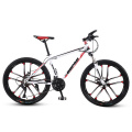 OUPAO Student Adult Offroad Mountain Bike 24 Inch Integrated Wheel Spoke Wheel 21 Speed Variable Speed Road Bicycle Men Ride