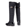 2020 Round Toe Knee High Boots Wedge Heel Boots Velvet Sleeve Mother Down Snow Boots Winter Knee-high Boots Boots Women HX-53