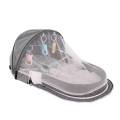 Portable Foldable Baby Bed Multi-function Mummy Bag Travel Baby Crib cot With Mosquito Net Breathable Infant Sleeping Basket