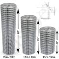 1x1 Inch Welded Galvanised Wire Mesh Fence Aviary Rabbit Hutch Chicken Coop Pet Wire Fence Mesh Fencing