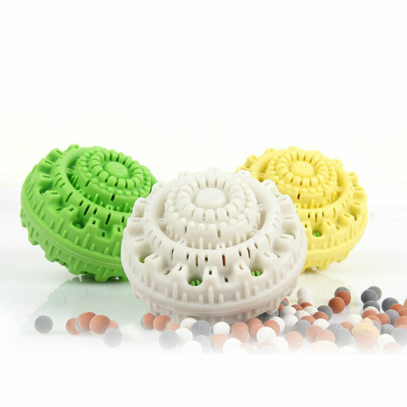 1 Pcs Laundry Cleaning Ball No Detergent Clothes Washing Machine Wash Wizard Style UND Sale